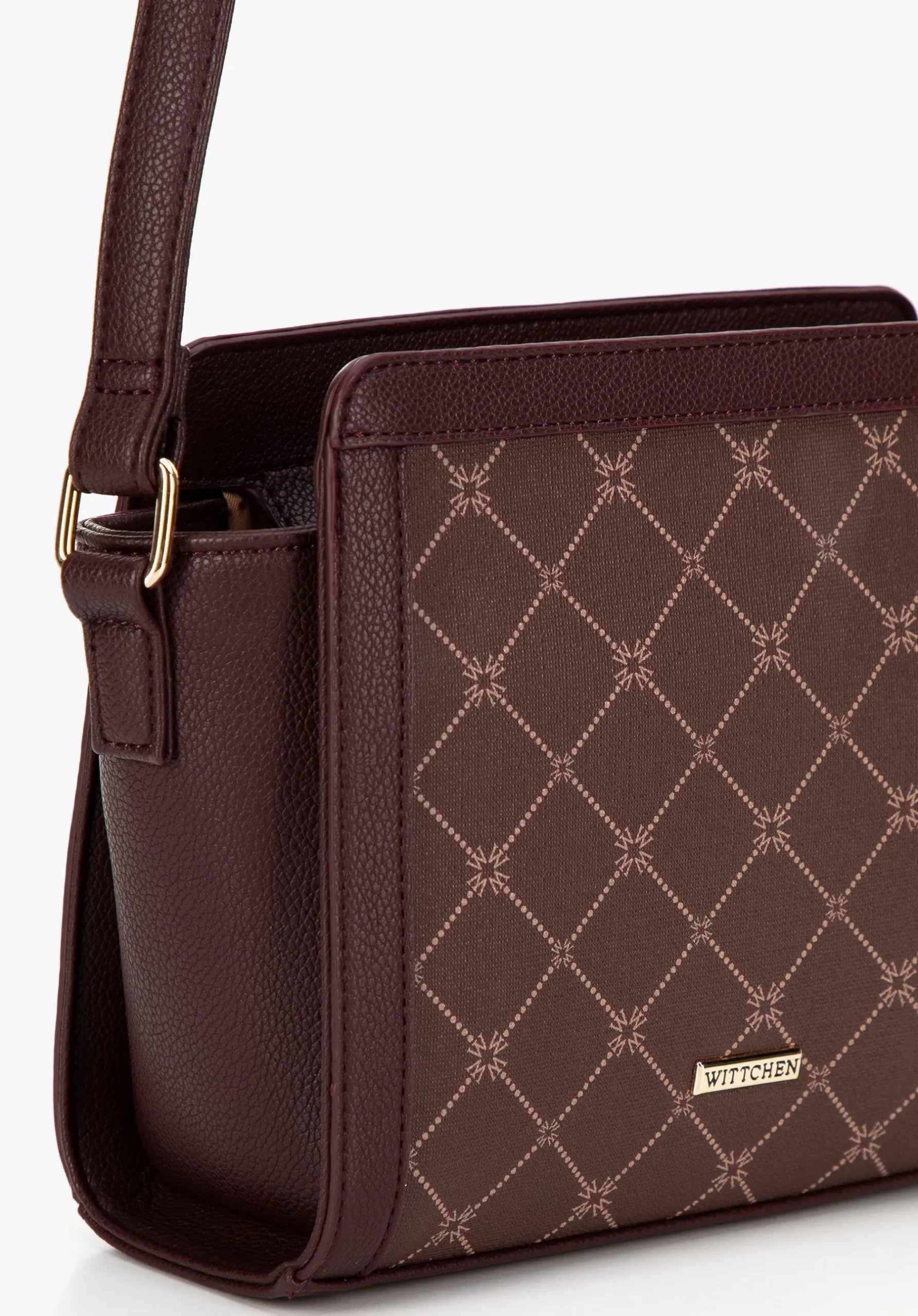 Damska crossbody w monogram brązowa>WITTCHEN Sale