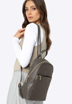 Damski plecak skórzany w monogram><noscript><img width=