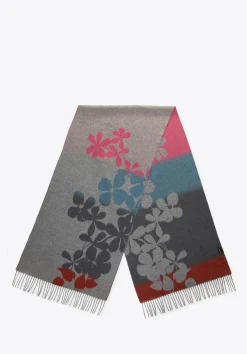 Damski szal w kwiatowy motyw>WITTCHEN Fashion