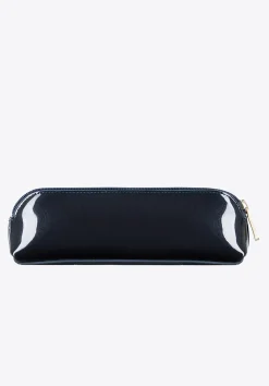 Damskie etui na długopisy lakierowane granatowe><noscript><img data-lazyloaded=