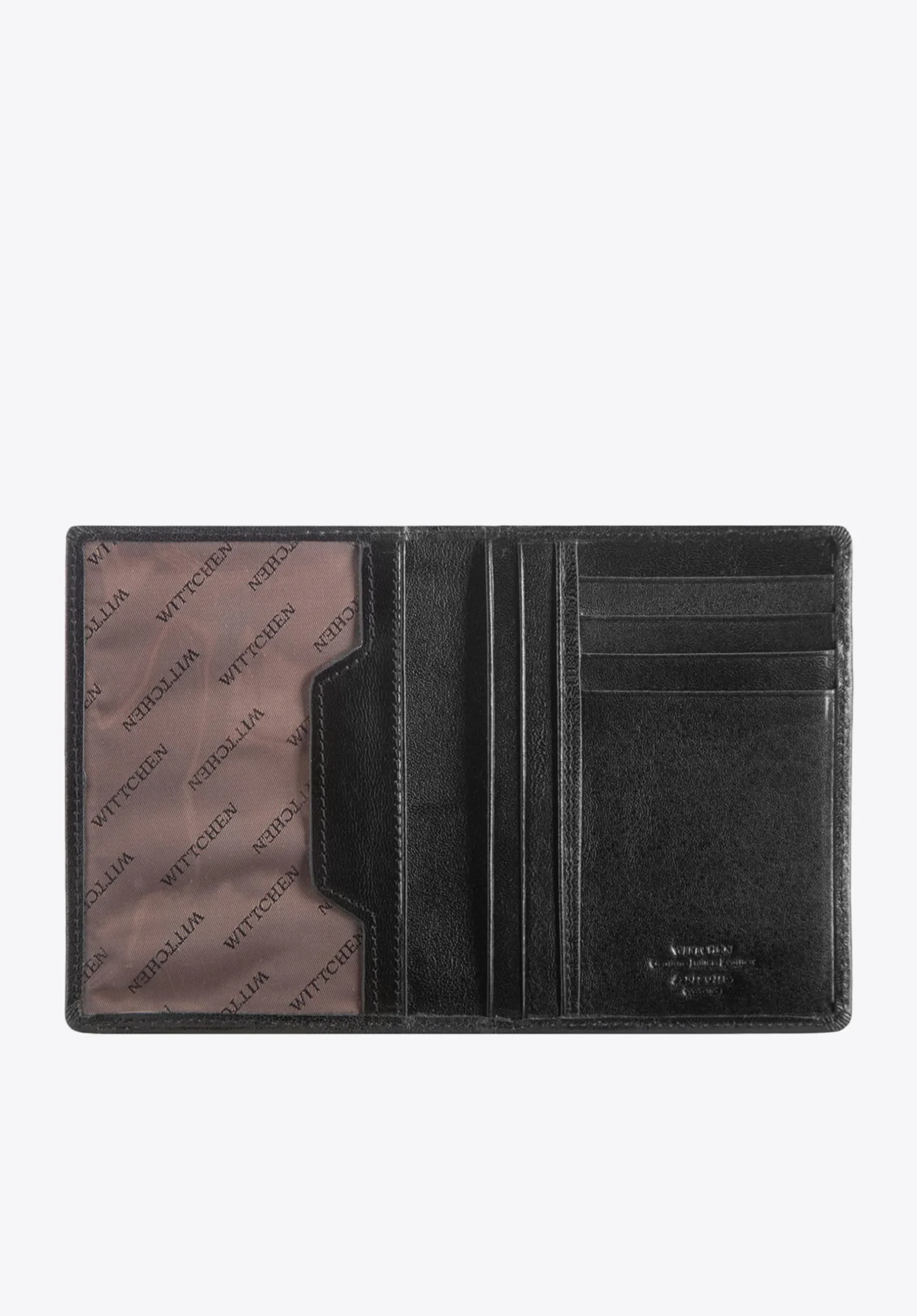 Etui na dokumenty skórzane z herbem czarne>WITTCHEN Fashion