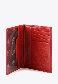 Etui na dokumenty skórzane z kieszenią ciemny brąz><noscript><img data-lazyloaded=