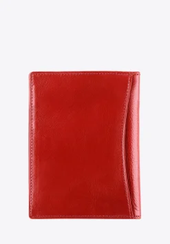 Etui na dokumenty skórzane z kieszenią ciemny brąz><noscript><img data-lazyloaded=