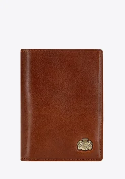 Etui na dokumenty skórzane z herbem ciemny brąz>WITTCHEN Fashion