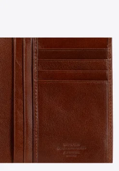 Etui na dokumenty skórzane z herbem ciemny brąz><noscript><img data-lazyloaded=