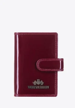 Etui na karty kredytowe bordowe>WITTCHEN Best
