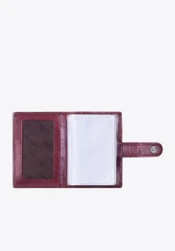 Etui na karty kredytowe bordowe>WITTCHEN Best