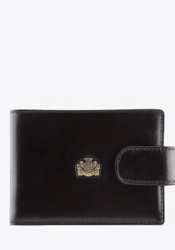 Etui na karty skórzane z herbem na napę czarne>WITTCHEN Fashion
