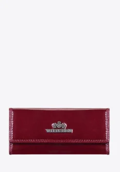 Etui na klucze lakierowane bordowe>WITTCHEN New