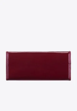 Etui na klucze lakierowane bordowe><noscript><img width=