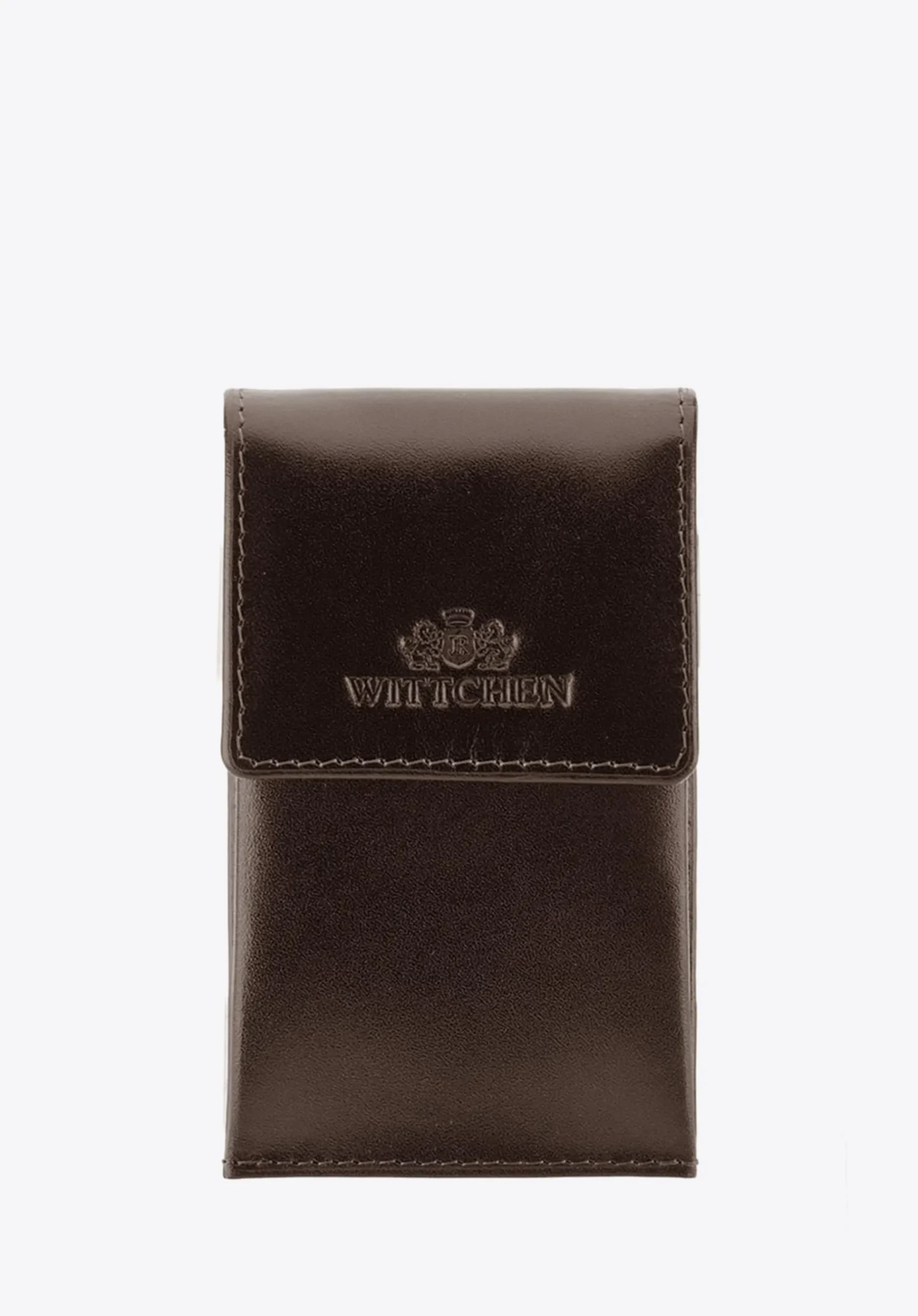 Etui na klucze skórzane prostokątne brązowe>WITTCHEN Outlet