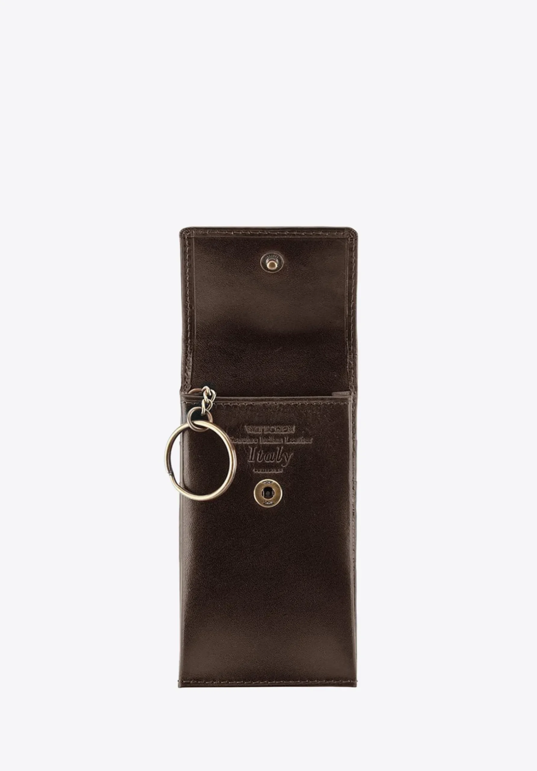 Etui na klucze skórzane prostokątne brązowe>WITTCHEN Outlet