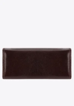 Etui na klucze skórzane z monogramem brązowe><noscript><img data-lazyloaded=