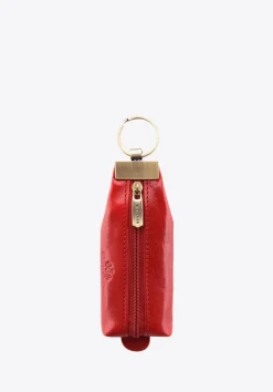 Etui na klucze skórzane z brelokiem czerwone>WITTCHEN Fashion