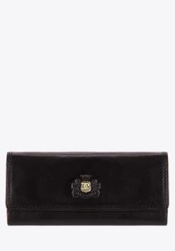 Etui na klucze skórzane z monogramem czarne>WITTCHEN Sale