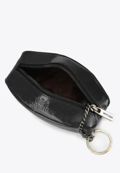 Etui na klucze ze skóry naturalnej czarne>WITTCHEN Fashion