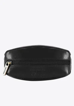 Etui na klucze ze skóry naturalnej czarne><noscript><img data-lazyloaded=
