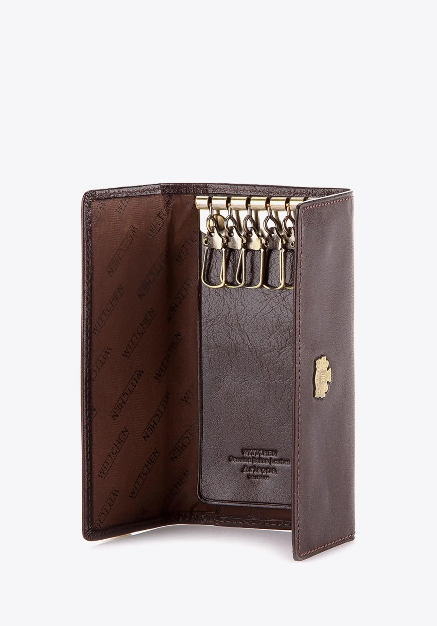 Etui na klucze ze skóry z herbem>WITTCHEN Fashion
