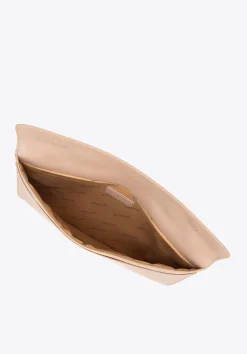 Etui na laptopa 13” z imitacji skóry beżowe><noscript><img width=