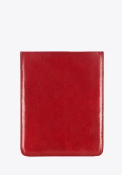 Etui na tablet skórzane z herbem czerwone><noscript><img width=