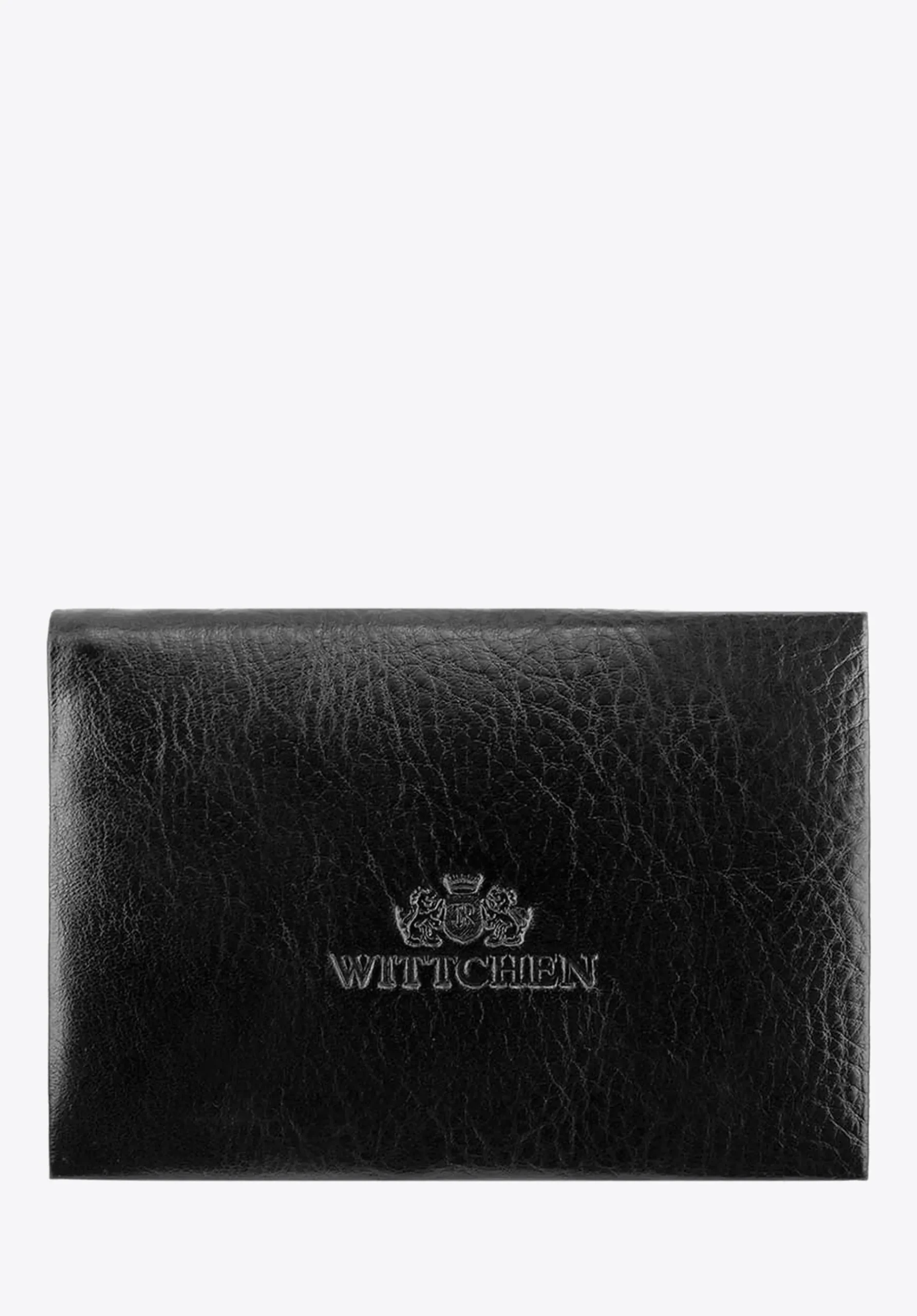 Etui na wizytówki skórzane z magnetycznym zapięciem czarne>WITTCHEN Fashion