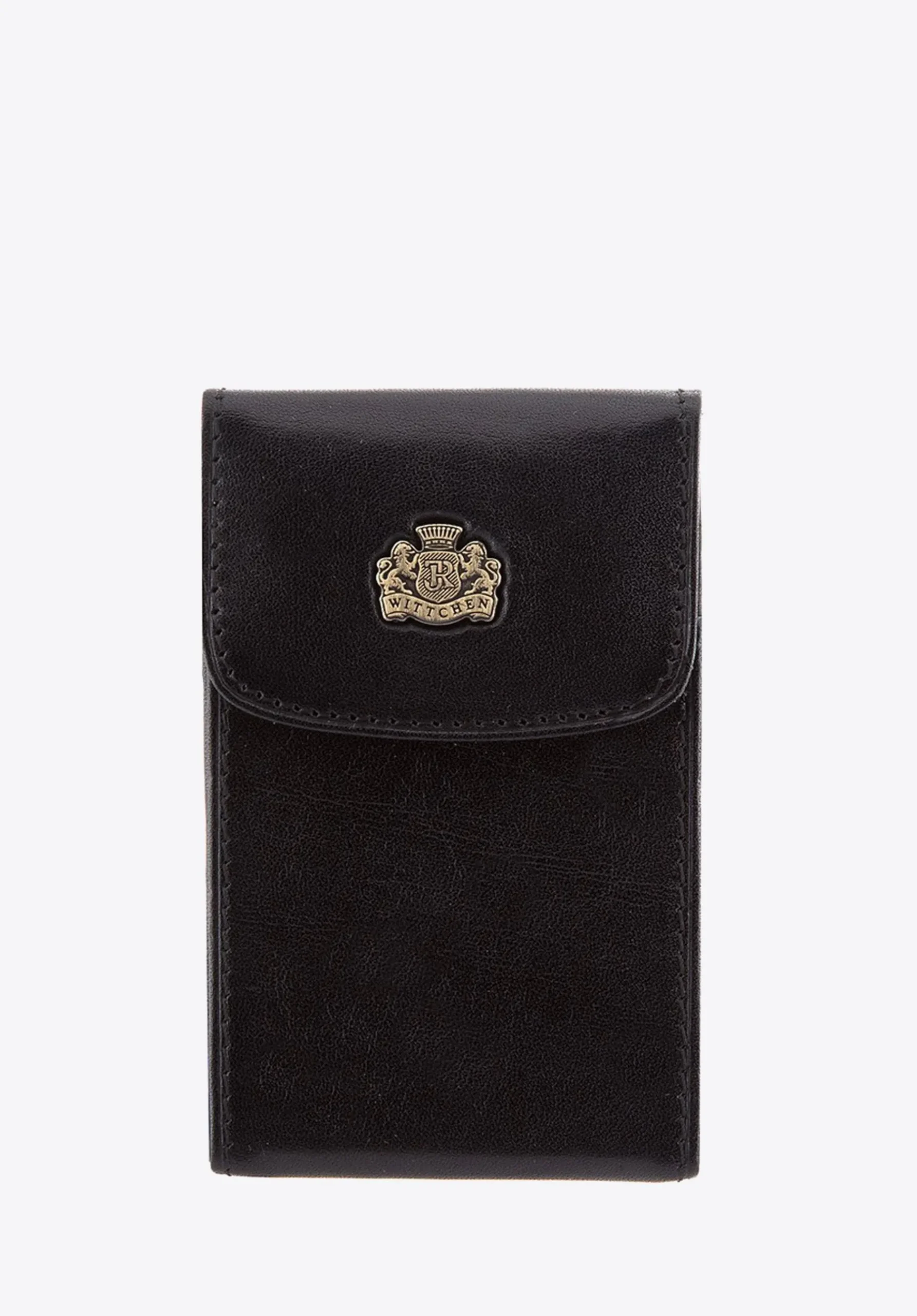 Etui na wizytówki ze skóry licowej czarne>WITTCHEN Fashion