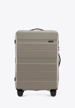 Komplet walizek z ABS - u w poziome pasy>WITTCHEN Fashion