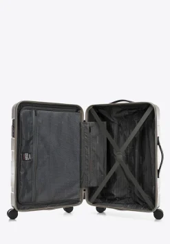 Komplet walizek z ABS - u w poziome pasy><noscript><img width=