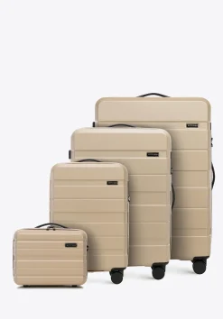 Komplet walizek z ABS - u w poziome pasy>WITTCHEN New