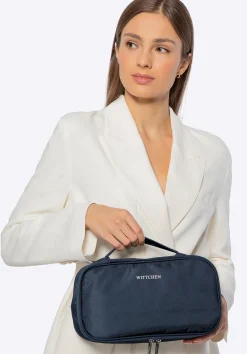 Kosmetyczka podróżna wielofunkcyjna granatowa>WITTCHEN Discount