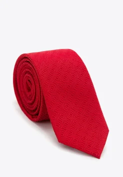 Krawat jedwabny wzorzysty>WITTCHEN Fashion