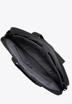 Męska torba na laptopa 15,6’’ z pasem na bagaż czarna><noscript><img width=