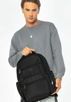 Męski plecak na laptopa 15,6'' dwukomorowy><noscript><img width=