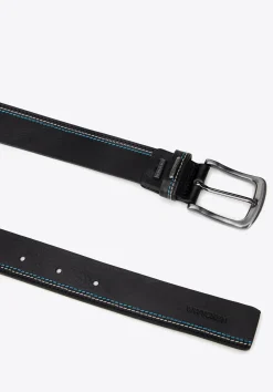 Męski skórzany pasek z przeszyciami>WITTCHEN Best