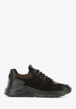 Męskie sneakersy na lekkiej podeszwie czarne>WITTCHEN New