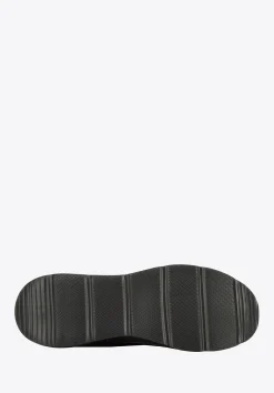 Męskie sneakersy na lekkiej podeszwie czarne><noscript><img width=