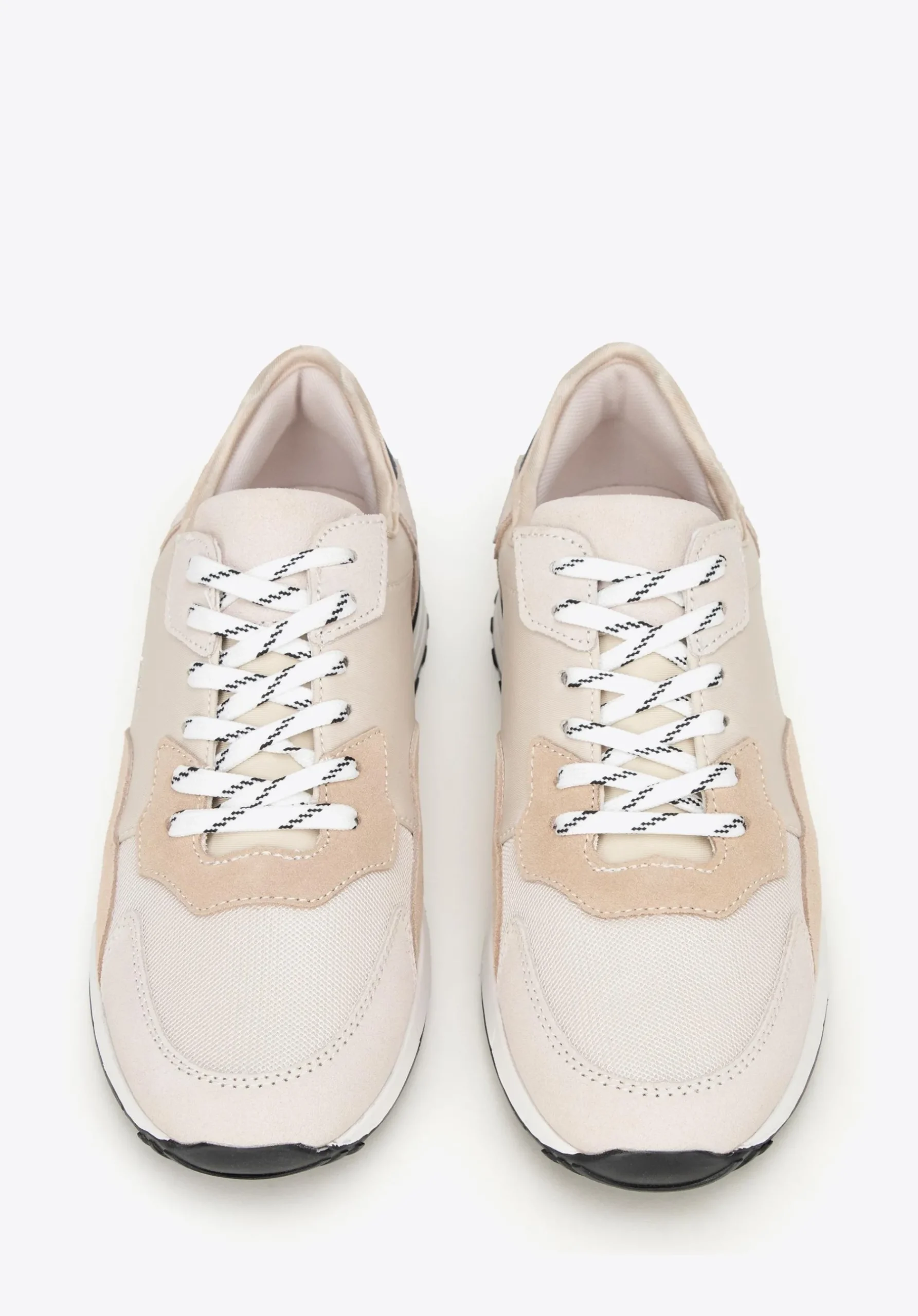 Męskie sneakersy ze skóry zamszowej beżowe>WITTCHEN Best