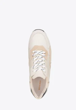 Męskie sneakersy ze skóry zamszowej beżowe><noscript><img width=