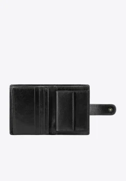 Portfel skórzany unisex zapinany na zatrzask><noscript><img width=