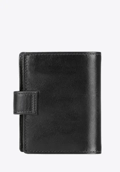 Portfel skórzany unisex zapinany na zatrzask><noscript><img width=