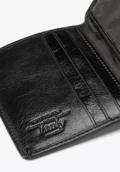 Portfel skórzany unisex zapinany na zatrzask><noscript><img width=
