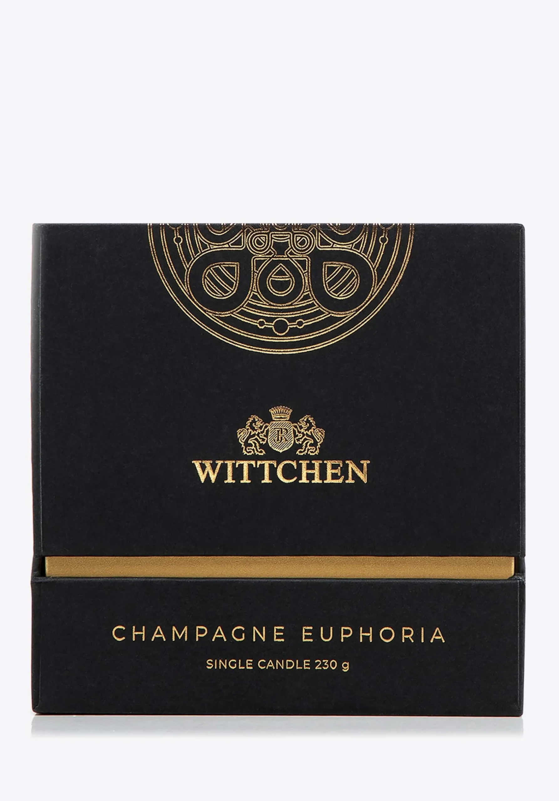 Sojowa świeca z bawełnianym knotem mała Champagne Euphoria>WITTCHEN Fashion
