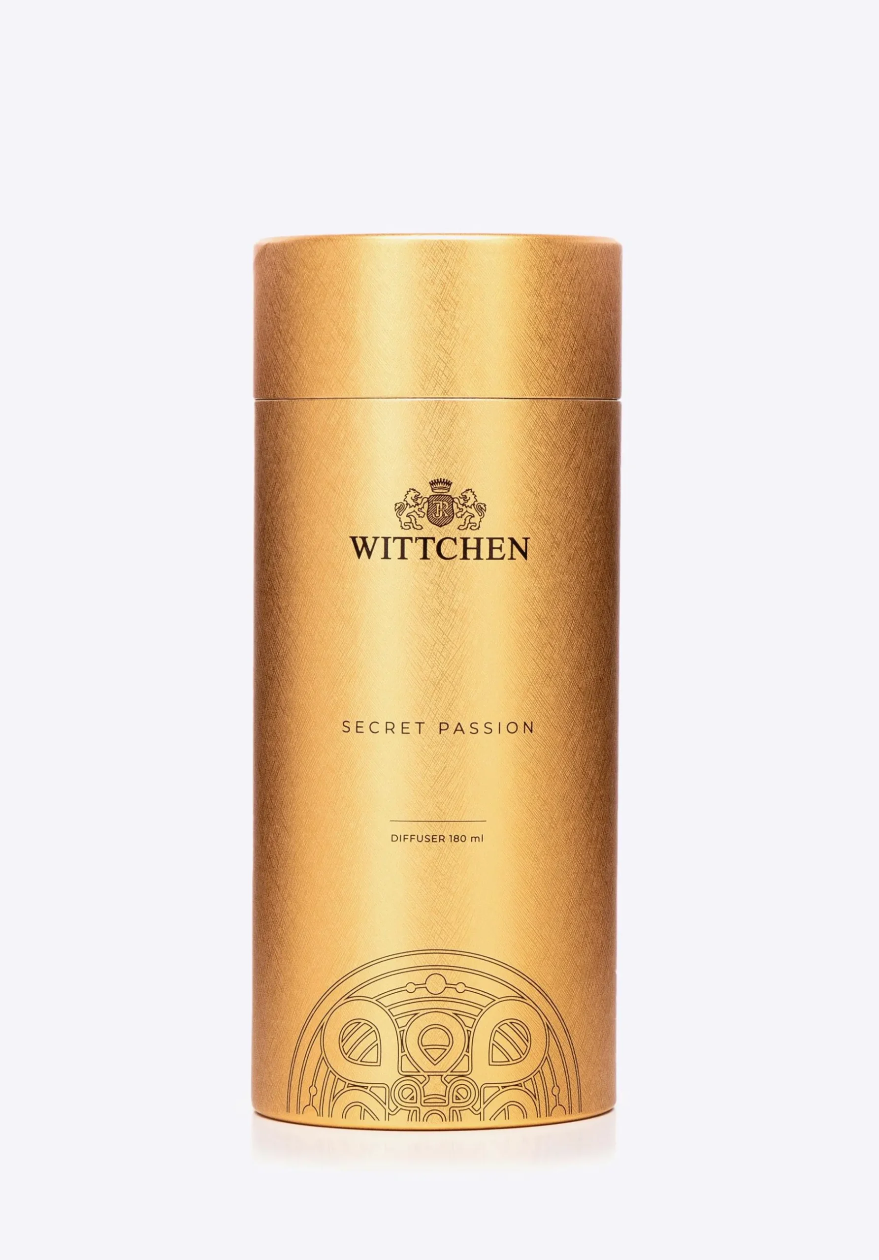 Szklany dyfuzor z drewnianą nakrętką duży Secret Passion>WITTCHEN Hot