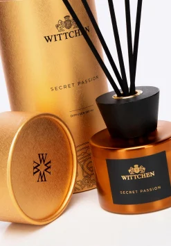 Szklany dyfuzor z drewnianą nakrętką duży Secret Passion><noscript><img width=