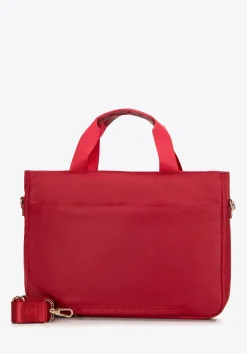 Torba na laptopa 14'' biznesowa z pikowaniem wiśniowa>WITTCHEN Discount