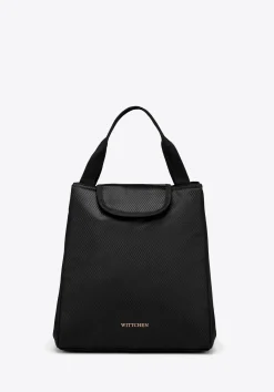 Torba na lunch trapezowa czarna>WITTCHEN New