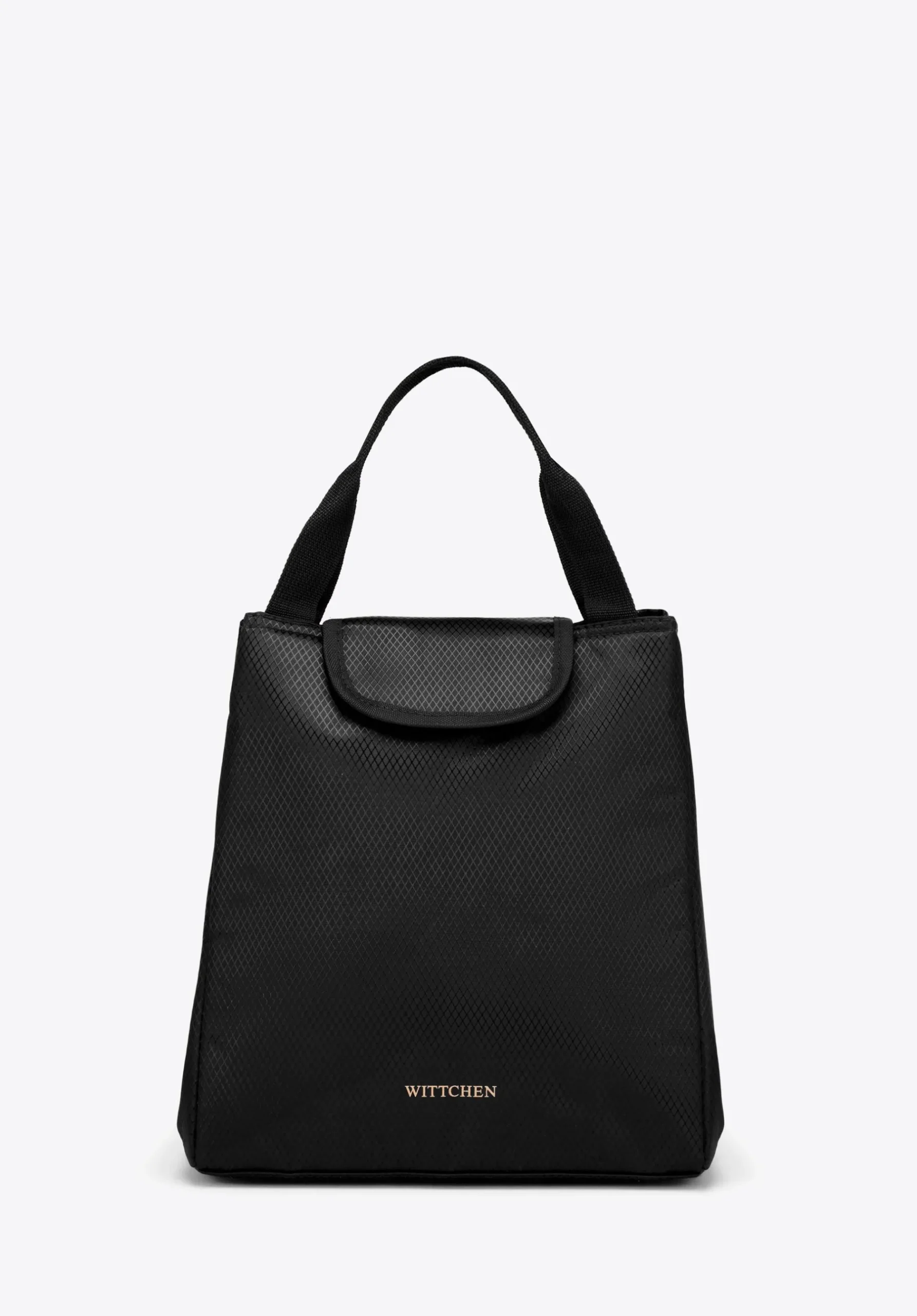 Torba na lunch trapezowa czarna>WITTCHEN New