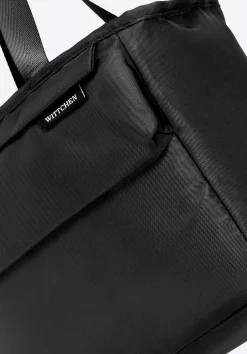 Torba na lunch z kieszonką na przodzie czarna><noscript><img width=