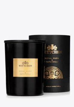 Świeca sojowa z podwójnym knotem duża Royal Oudh & Patchouli>WITTCHEN Fashion