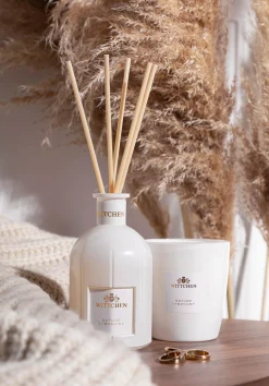 Zestaw - świeca sojowa i dyfuzor Gold Promise><noscript><img width=